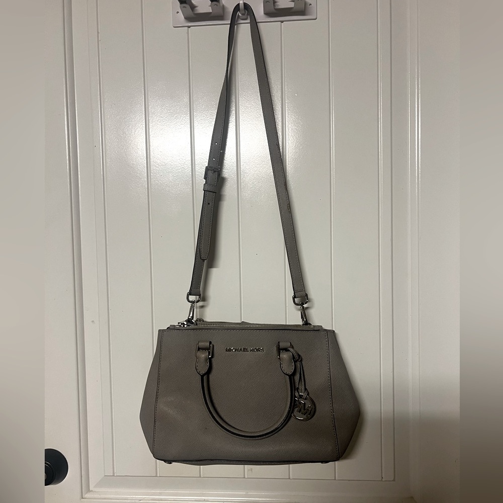 MK Michael Kors gray purse